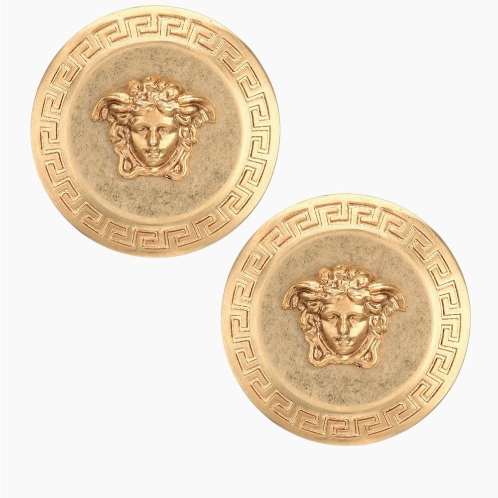 Versace goldmine tribute earings
